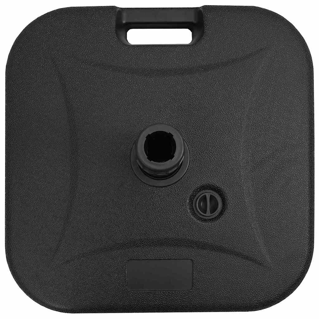 Outdoor Parasol Base Black 45 x 45 x 29.5 cm Plastic