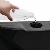 Cantilever Parasol Base Set 4 pcs Black 98 x 98 x 13 cm Plastic - Extra Image