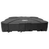 Cantilever Parasol Base Set 2 pcs Black 88 x 88 x 19 cm Plastic - 45-Degree Angle