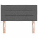 Headboard Dark Grey Fabric