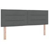 Headboard Dark Grey Fabric