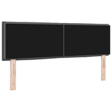 Headboard Dark Grey Fabric - Rear View