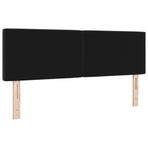 Headboard Black 160 cm Velvet