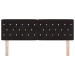 Headboard Black 160 cm Velvet