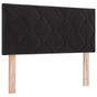 Headboard Black 100 cm Velvet