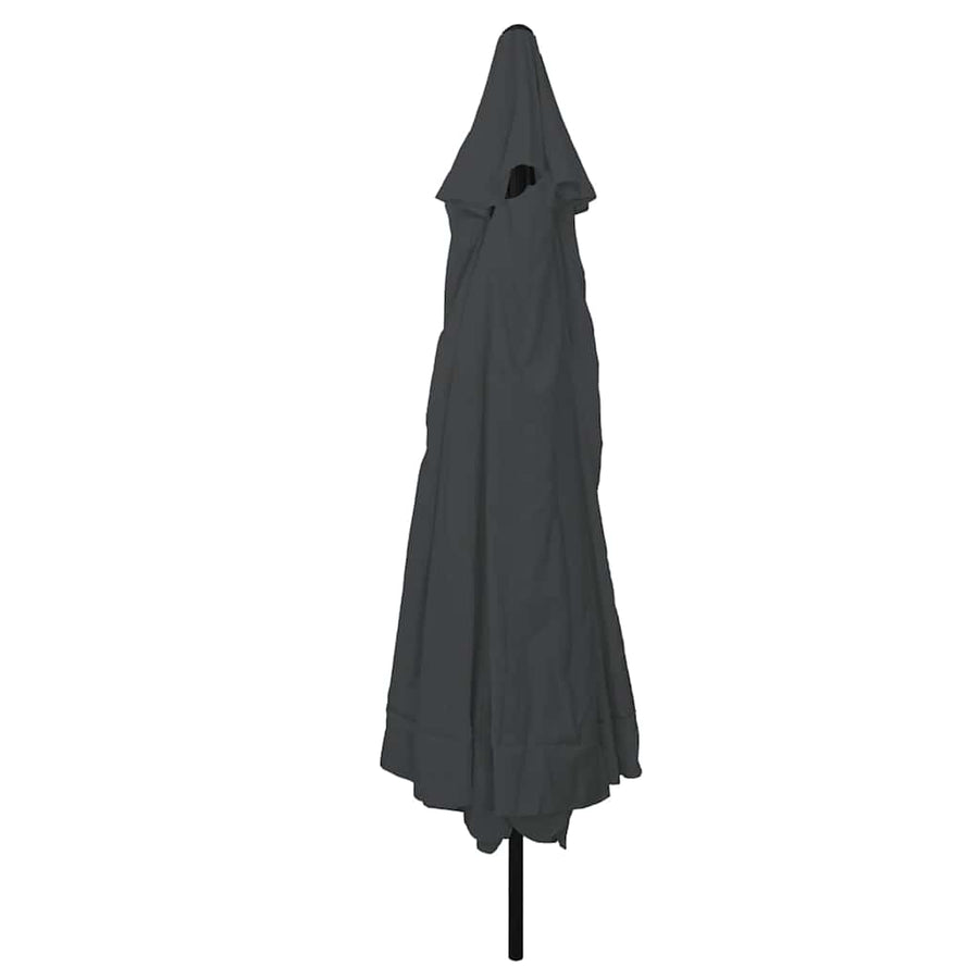 Garden Parasol 394 x 394 x 248 cm Polyester and Steel