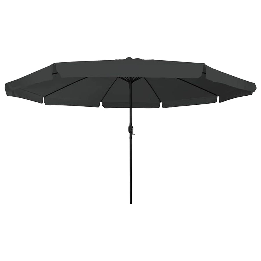 Garden Parasol 394 x 394 x 248 cm Polyester and Steel