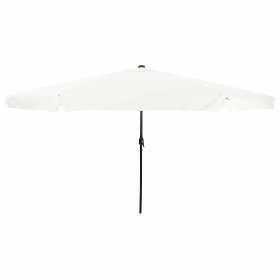 Garden Parasol 395 x 395 x 245 cm Polyester Round