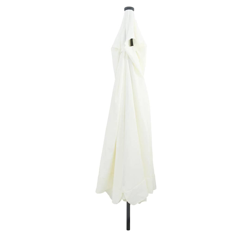 Garden Parasol 395 x 395 x 245 cm Polyester Round