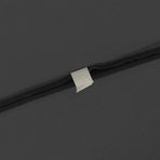 Garden Parasol 295 x 295 x 245 cm Polyester and Steel