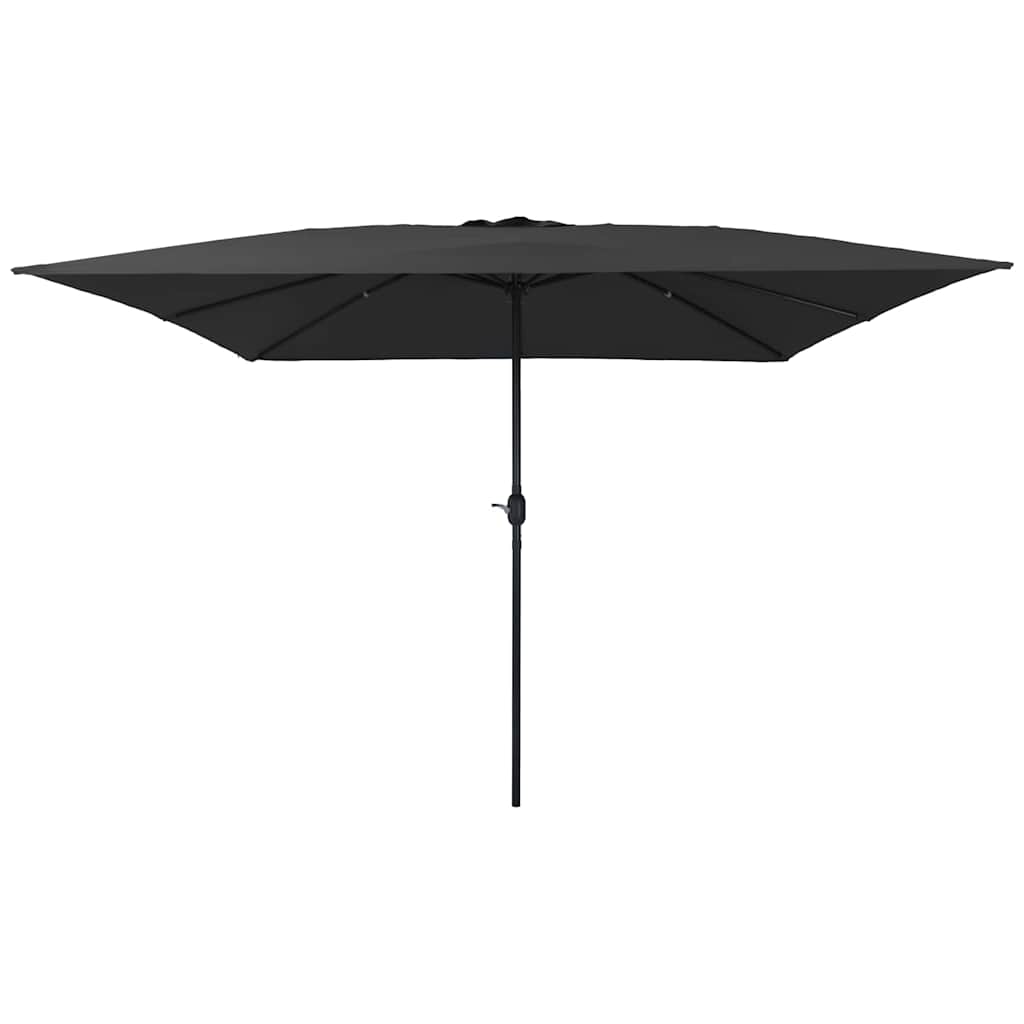 Garden Parasol Anthracite and Black 295 x 295 x 245 cm