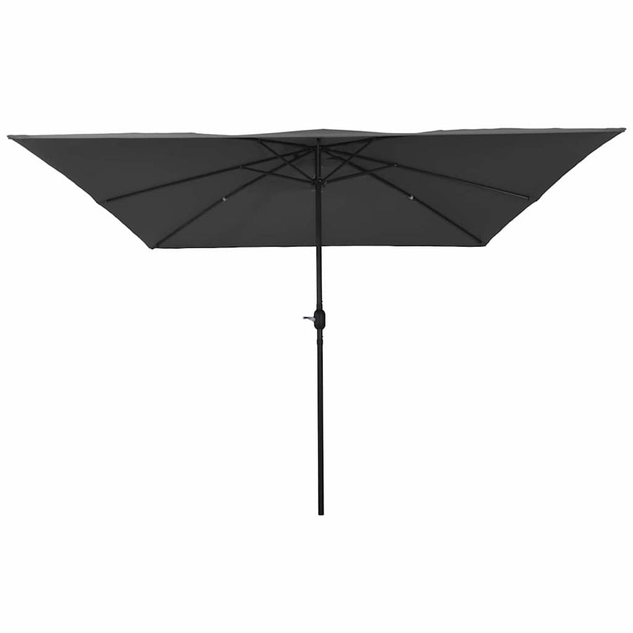 Garden Parasol 295 x 295 x 245 cm Polyester and Steel
