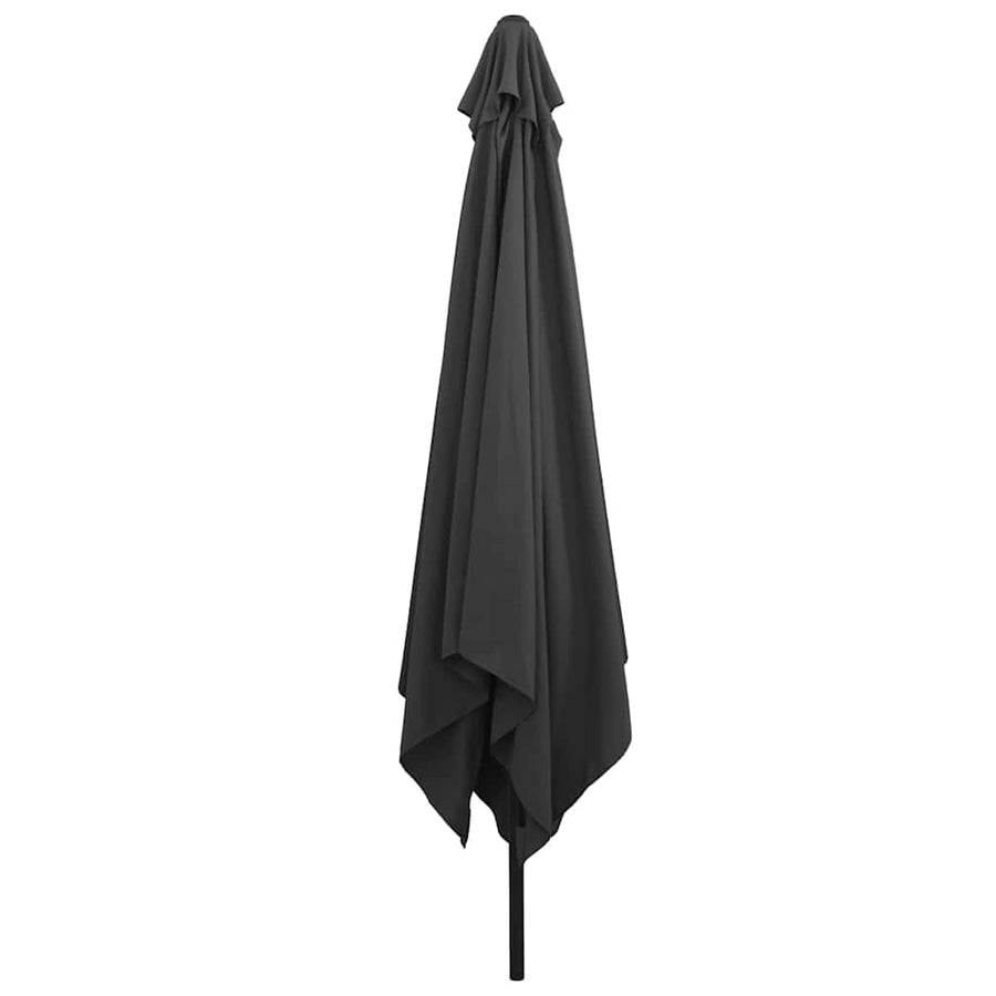 Garden Parasol 295 x 295 x 245 cm Polyester and Steel