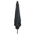 Garden Parasol 295 x 295 x 245 cm Polyester and Steel