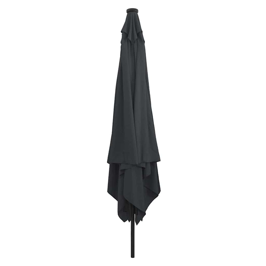 Garden Parasol 295 x 295 x 245 cm Polyester and Steel