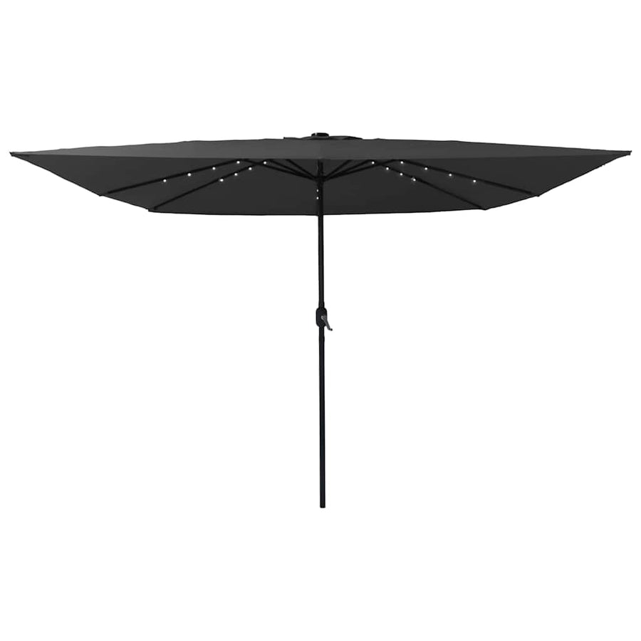 Garden Parasol 295 x 295 x 245 cm Polyester and Steel