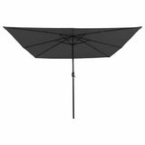 Garden Parasol Anthracite and Black 295 x 295 x 245 cm