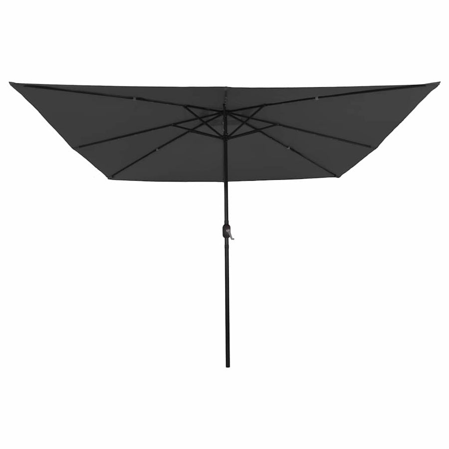 Garden Parasol 295 x 295 x 245 cm Polyester and Steel