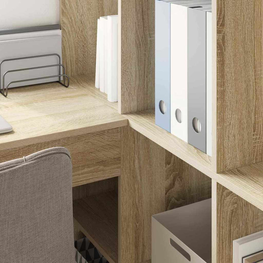 Corner Desk Sonoma Oak 101,5 x 149,5 x 149,5 cm Engineered Wood