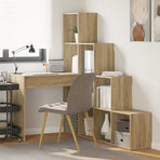 Corner Desk Sonoma Oak 101,5 x 149,5 x 149,5 cm Engineered Wood