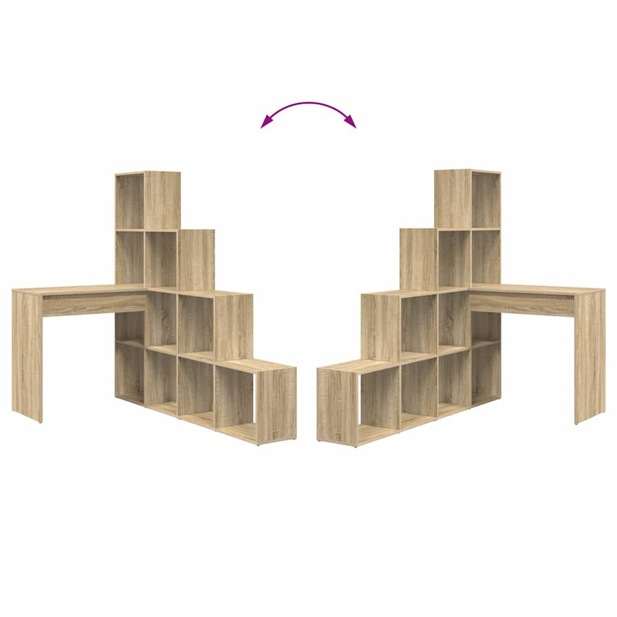 Corner Desk Sonoma Oak 101,5 x 149,5 x 149,5 cm Engineered Wood