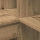 Corner Desk with Shelf Artisan oak 101.5 x 149.5 x 149.5 cm - Extra Image