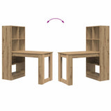 Desk Artisan Oak Engineered Wood 122 x 67 x 145 cm