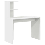 Desk White 133.5 x 50 x 124 cm 2 pcs