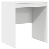 Desk with Drawer with Shelf with Storage 2 pcs White - 45-Degree Angle