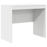 Desk with Drawer with Shelf with Storage 2 pcs White - 45-Degree Angle