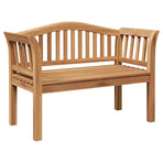 Bench Brown 120 x 53,5 x 85 cm Solid Teak wood