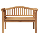 Bench Brown 120 x 53,5 x 85 cm Solid Teak wood