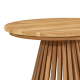Side Table Brown 50 x 50 x 49,5 cm Solid Teak Wood