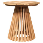 Side Table Brown 50 x 50 x 49,5 cm Solid Teak Wood