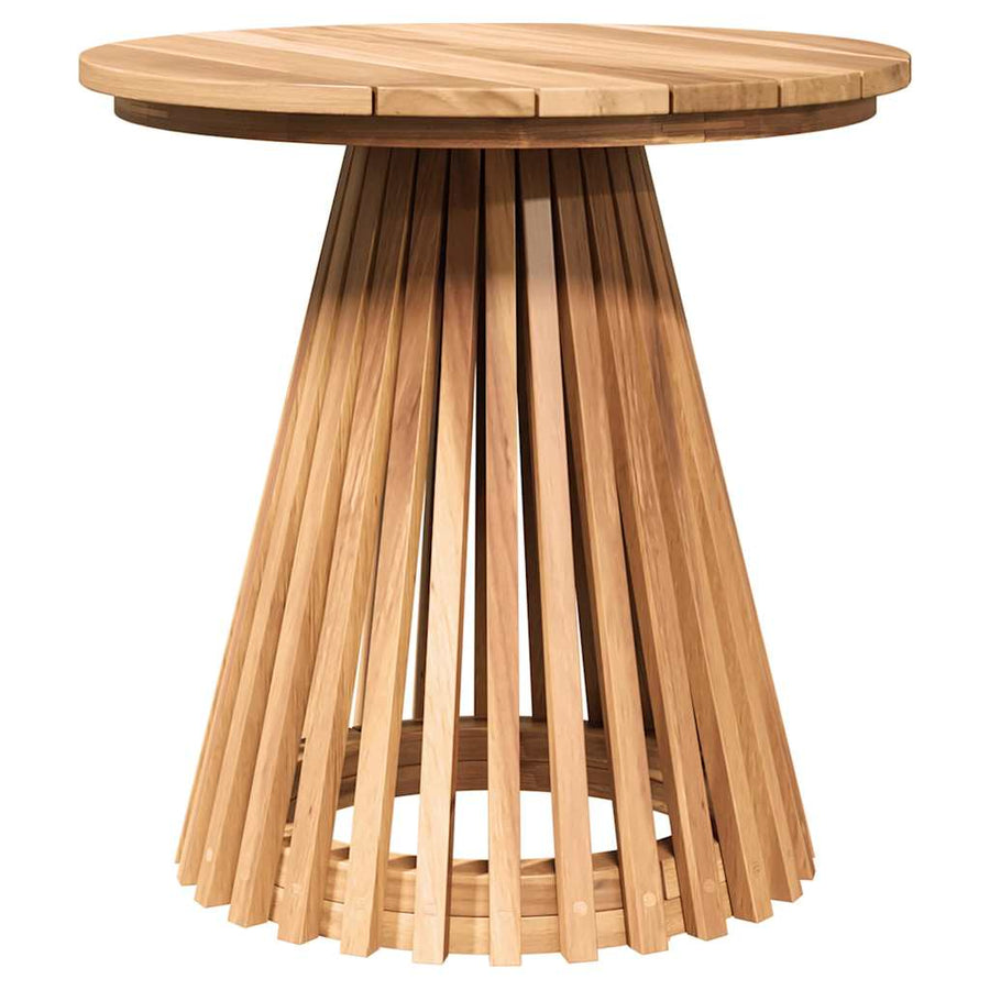 Side Table Brown 50 x 50 x 49,5 cm Solid Teak Wood