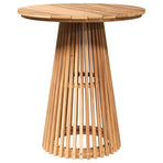 Side Table Brown 70 x 70 x 75 cm Solid Teak Wood