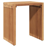Garden Side Table 3 pcs Brown 33 x 44,5 x 51 cm Solid Teak Wood
