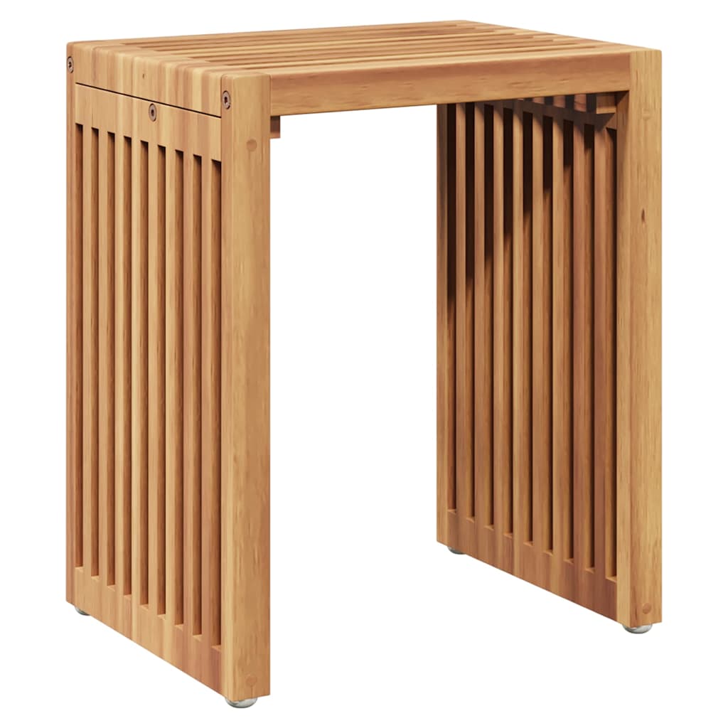 Nest of Side Tables Stackable 3 pcs Brown 33 x 44.5 x 51 cm