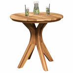 Side Table Brown 55 x 55 x 51 cm Solid Teak Wood