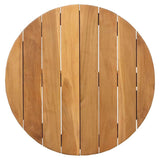 Side Table Brown 55 x 55 x 51 cm Solid Teak Wood