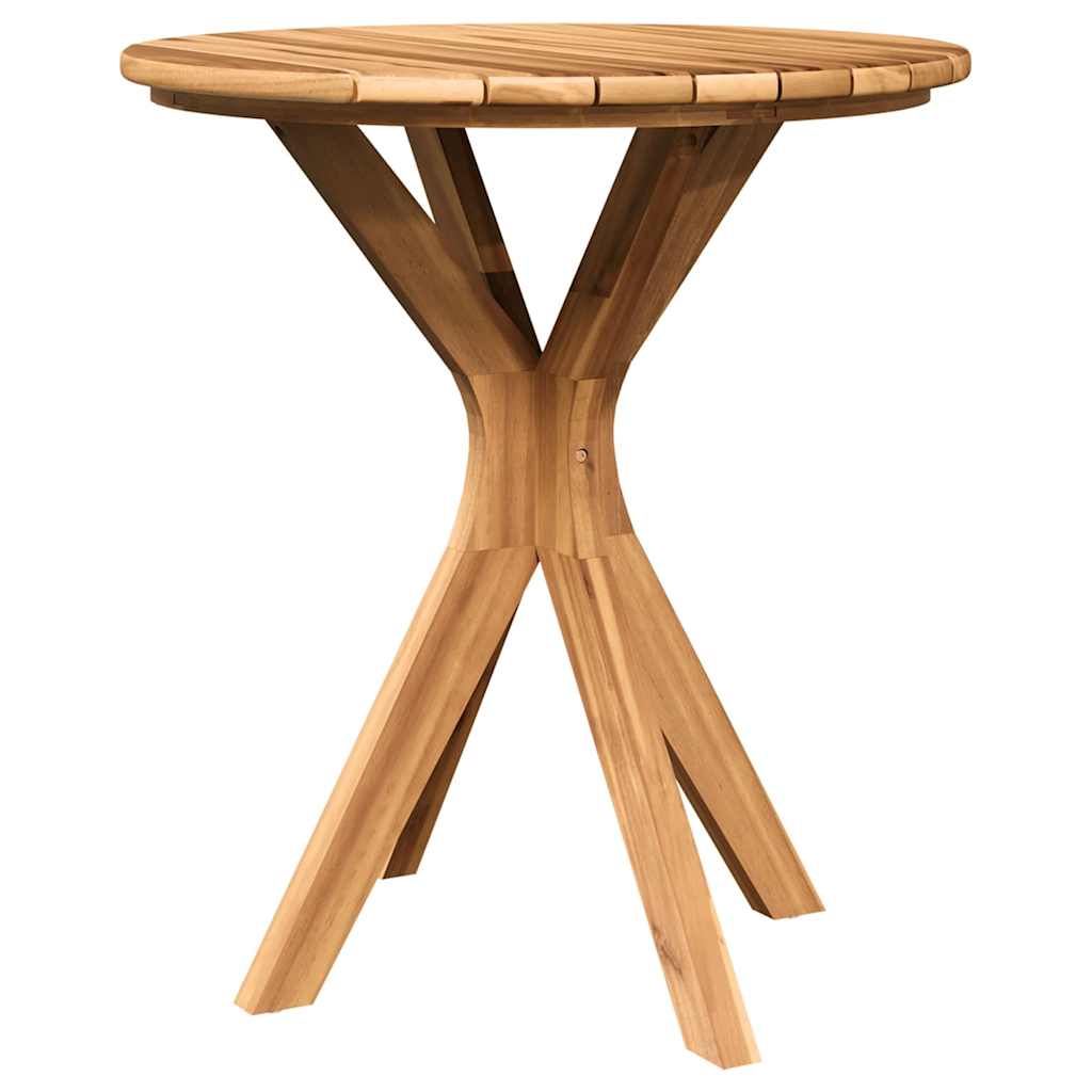 Bistro Table Brown 70 x 70 x 75 cm Solid teak wood