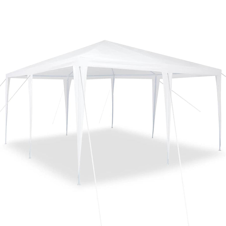 Party Tent White 400 x 400 x 266 cm Polyester and Steel