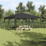Party Tent Anthracite and White 400 x 400 x 266 cm