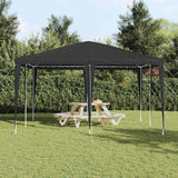 Party Tent Anthracite and White 400 x 400 x 266 cm - Top-Down View