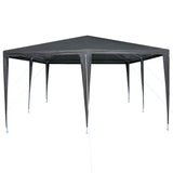 Party Tent Anthracite and White 400 x 400 x 266 cm