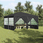 Party Tent 400 x 400 x 266 cm Anthracite Polyethylene