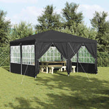 Party Tent Anthracite and White 400 x 400 x 266 cm
