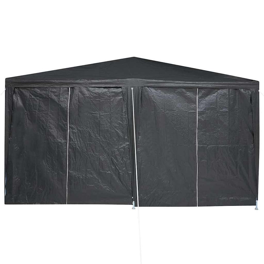 Party Tent 400 x 400 x 266 cm Anthracite Polyethylene