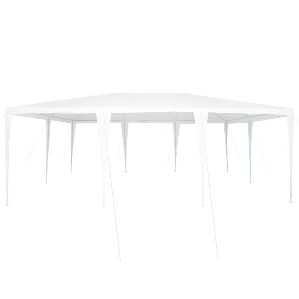 Party Tent White 600 x 400 x 266 cm Polyester and Steel