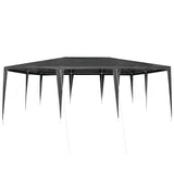 Party Tent Anthracite and White 600 x 400 x 266 cm - 45-Degree Angle